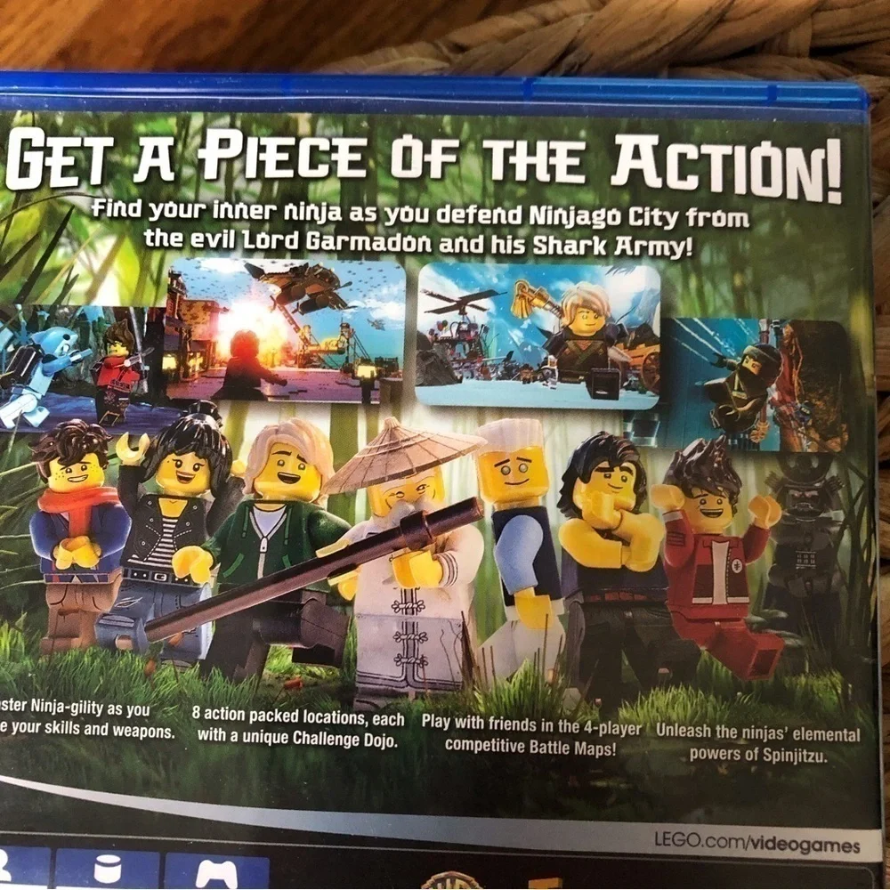 PS4 Lego The Ninjago Movie video game